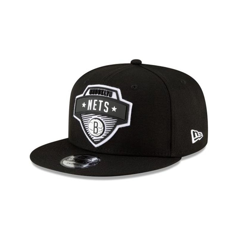 NBA Brooklyn Nets Tip Off Edition 9Fifty Snapback (KCG0386) - Black New Era Caps